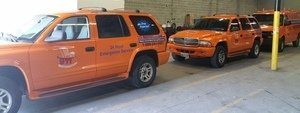 Water Damage and Mold Removal Vehicles